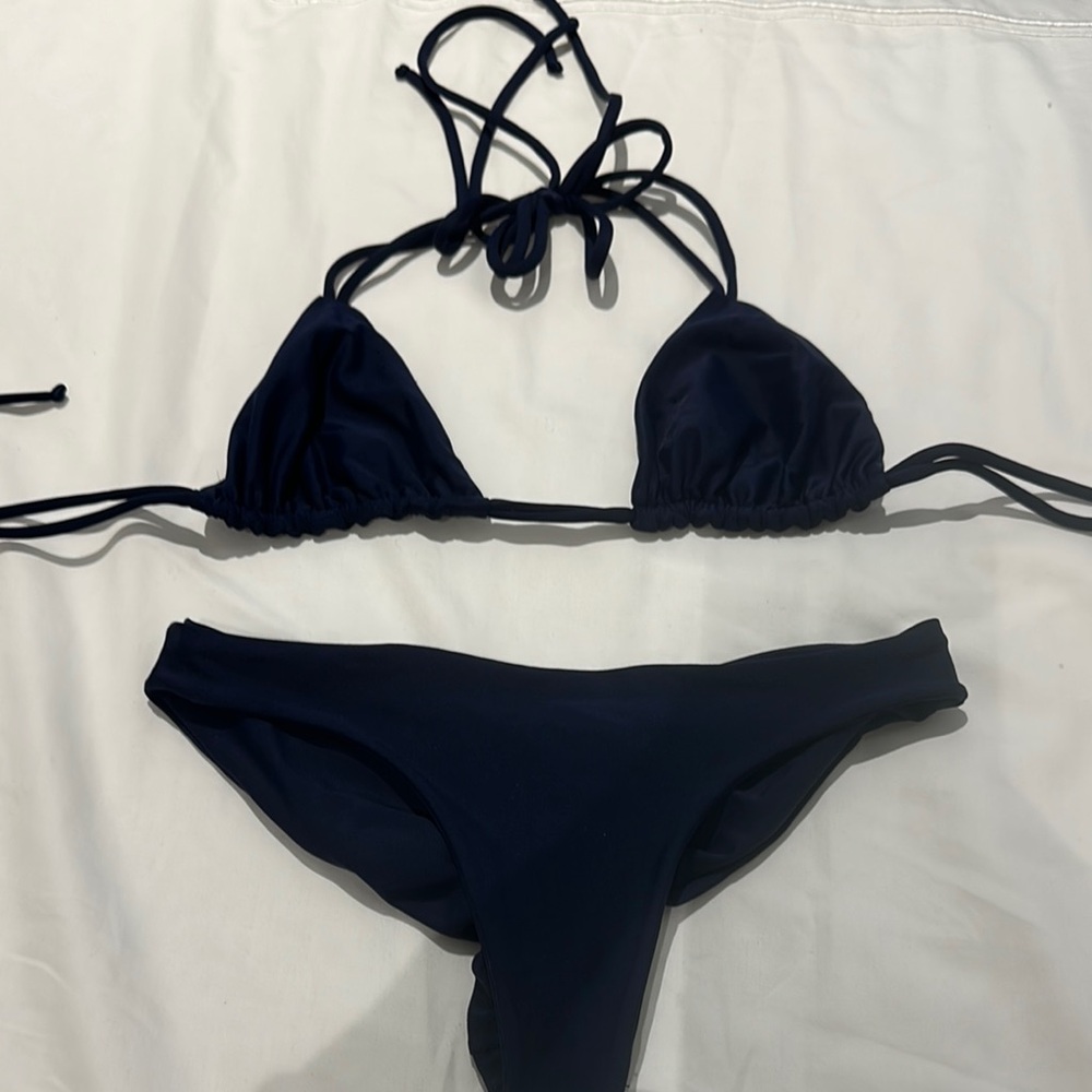 Maheli Heli Navy Bikini Set